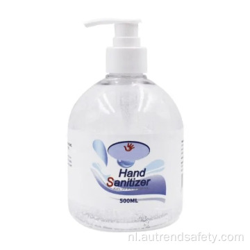 Groothandel waterloze alcohol 500ml antibacteriële handgel handdesinfecterend middel